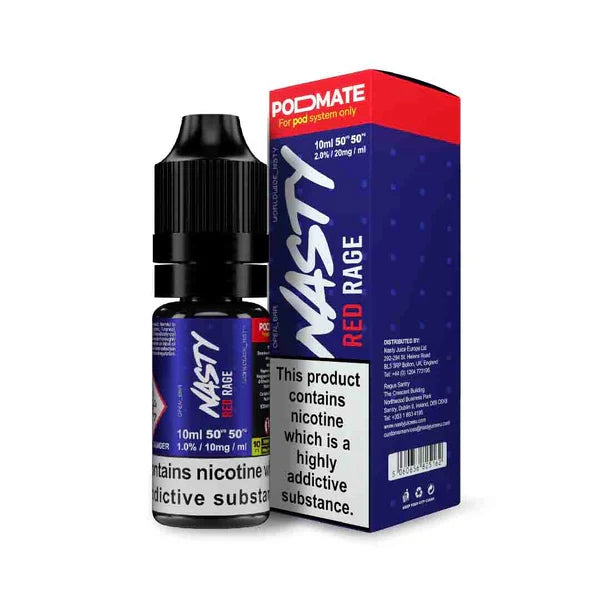 Nasty PodMate Nic Salt - Red Rage