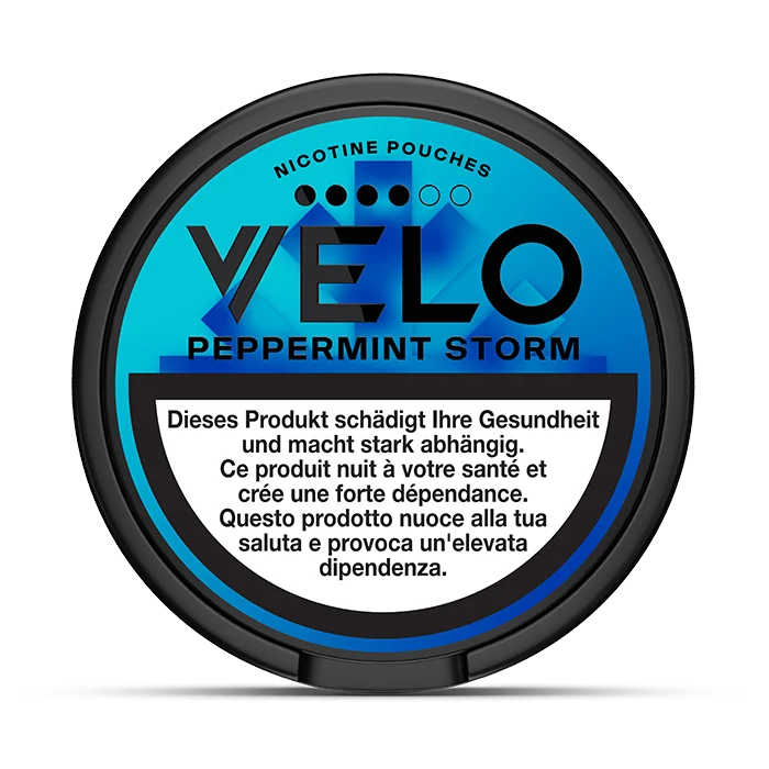 VELO Nicotine Pouches - Peppermint Storm