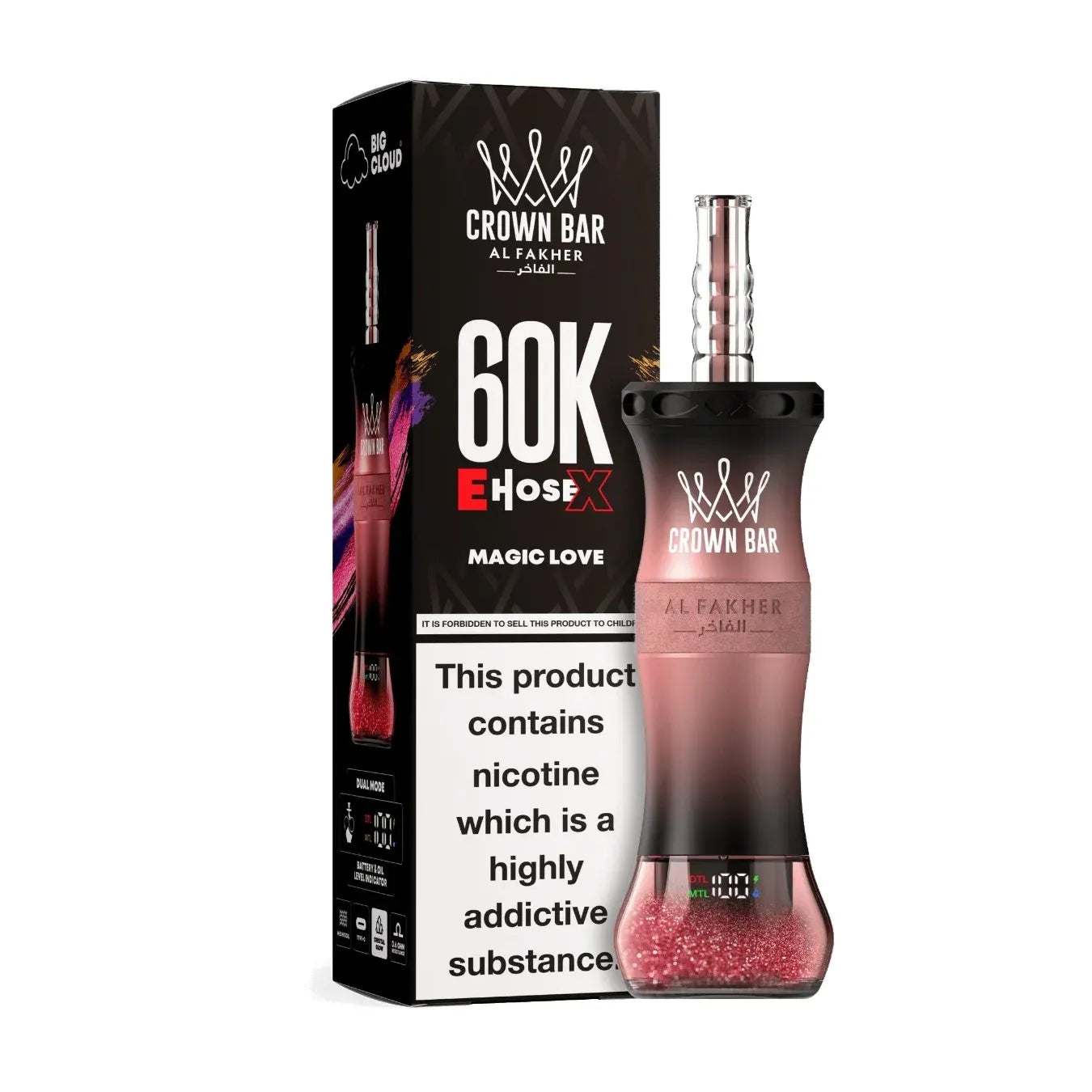 Al Fakher Crown CloudX (60000 Puffs)