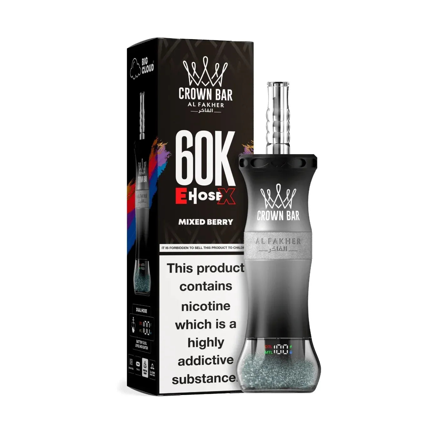 Al Fakher Crown CloudX (60000 Puffs)