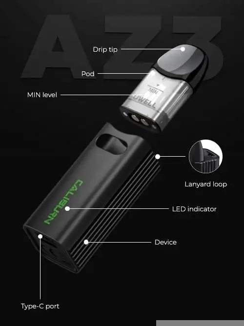 Uwell Caliburn AZ3 Pod Kit