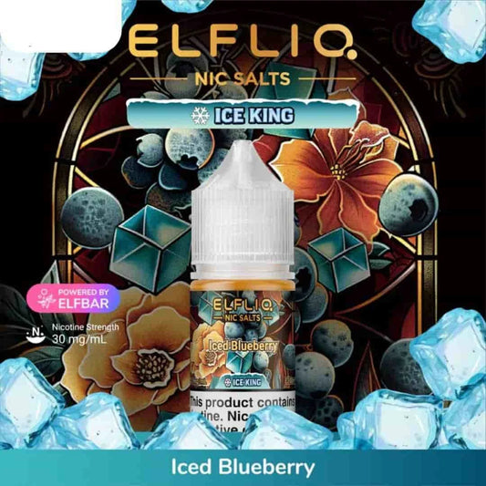 ELFLIQ Salts - Iced Blueberry (Ice King Series)