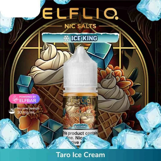ELFLIQ Salts - Taro Ice Cream (Ice King Series)