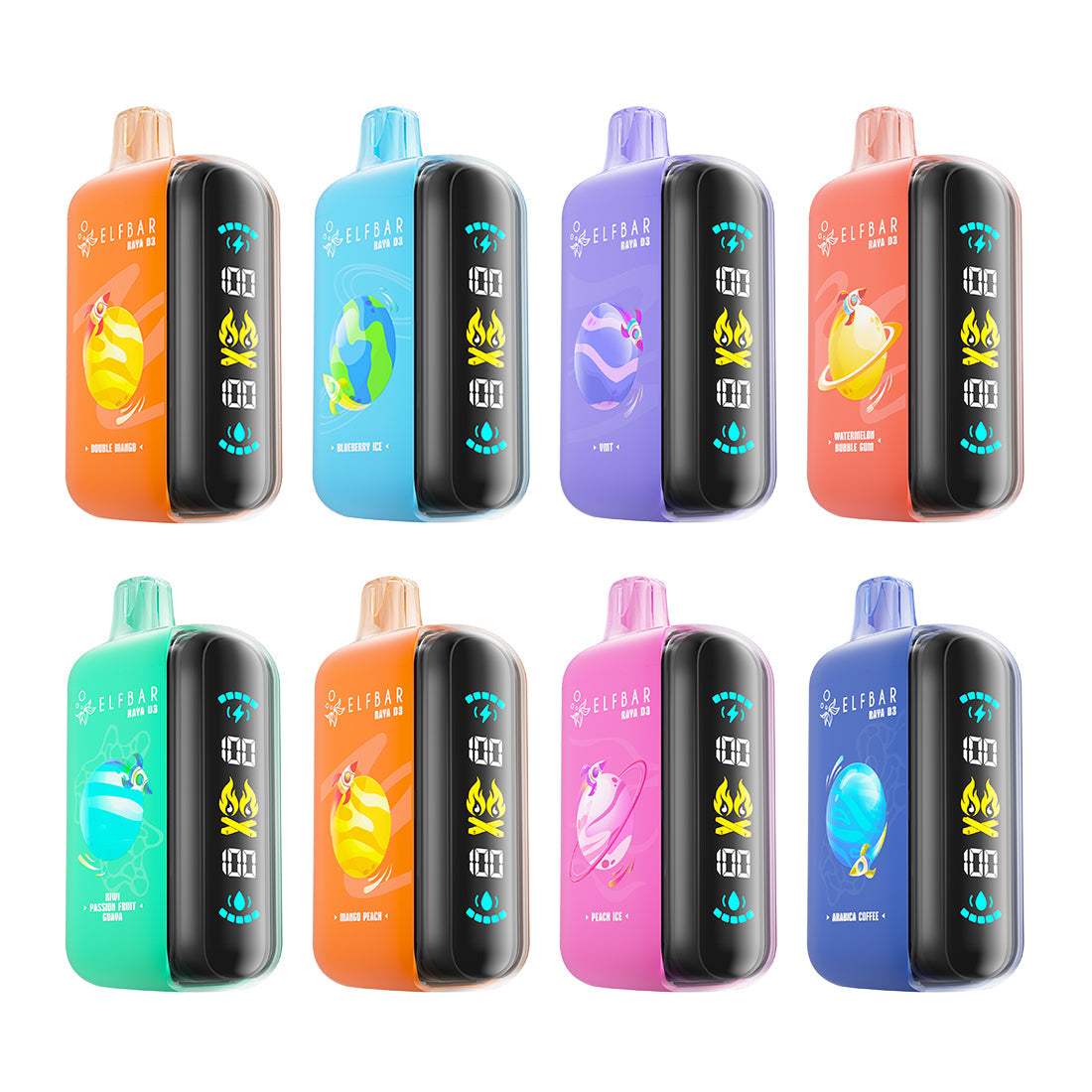 Elfbar Raya D3 (25000 Puffs)