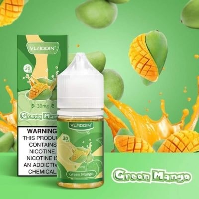 Vladdin Nic Salt - Green Mango