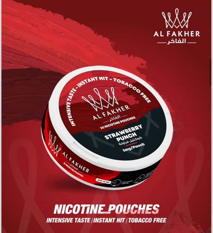 Al Fakher - Strawberry Punch Nicotine Pouches