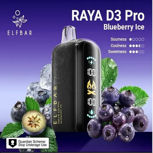 Elfbar Raya D3 Pro (30000 Puffs)