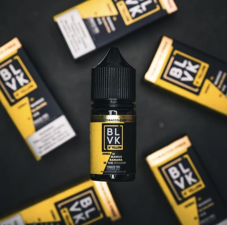 BLVK & Yellow Nic Salt -  Mango Passion Ice
