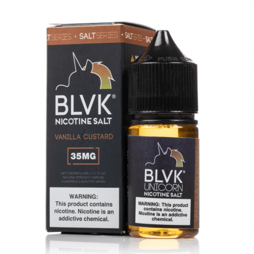 BLVK Unicorn Nicotine Salt - Vanilla Custard