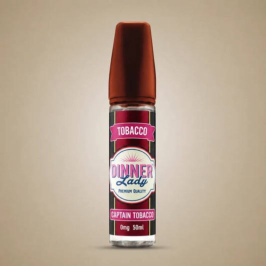 Dinner Lady E Liquid - Captain Tobacco
