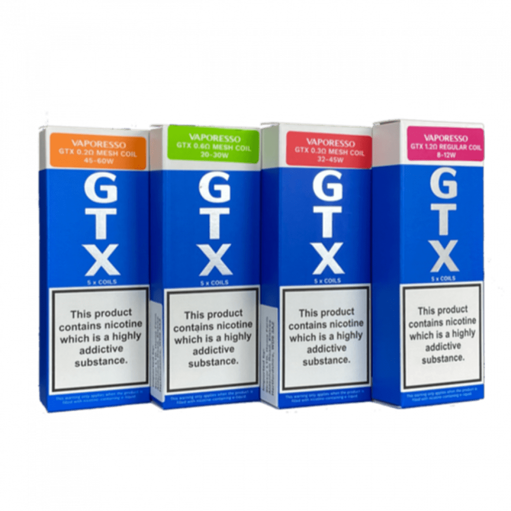 Vaporesso GTX Replacement Coil Series (5-Pack)
