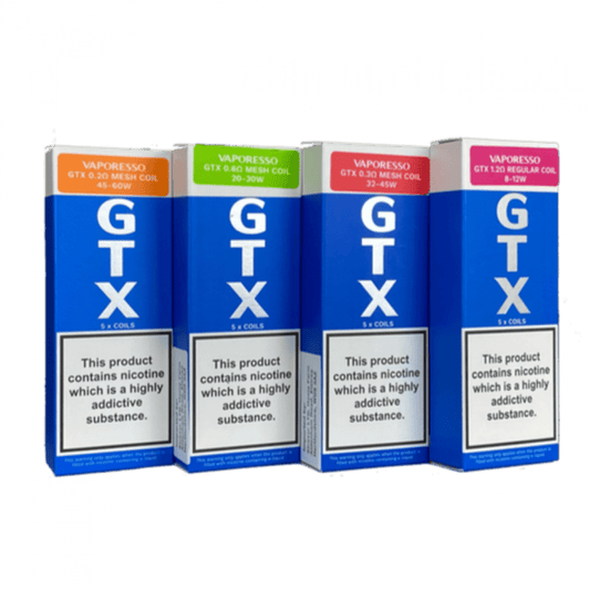 Vaporesso GTX Replacement Coil Series (5-Pack)