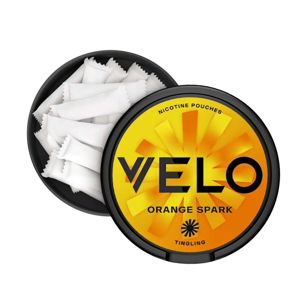 VELO Nicotine Pouches - Orange Spark